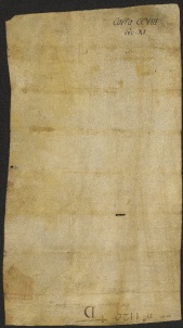 208 C.25.CCVIIIv, Investitura fatta da Eriberto vescovo a favore di Raimbaldo da Corticella, [Modena], 1078, feb. 16